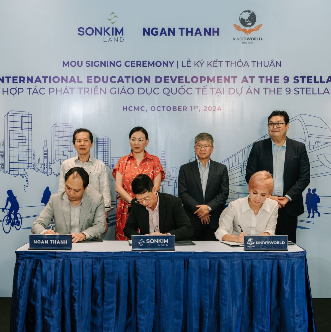 SONKIM LAND BẮT TAY CÙNG TẬP ĐOÀN GIÁO DỤC KINDERWORLD PHÁT TRIỂN GIÁO DỤC TẠI DỰ ÁN THE 9 STELLARS SONKIM LAND BẮT TAY CÙNG TẬP ĐOÀN GIÁO DỤC KINDERWORLD PHÁT TRIỂN GIÁO DỤC TẠI DỰ ÁN THE 9 STELLARS